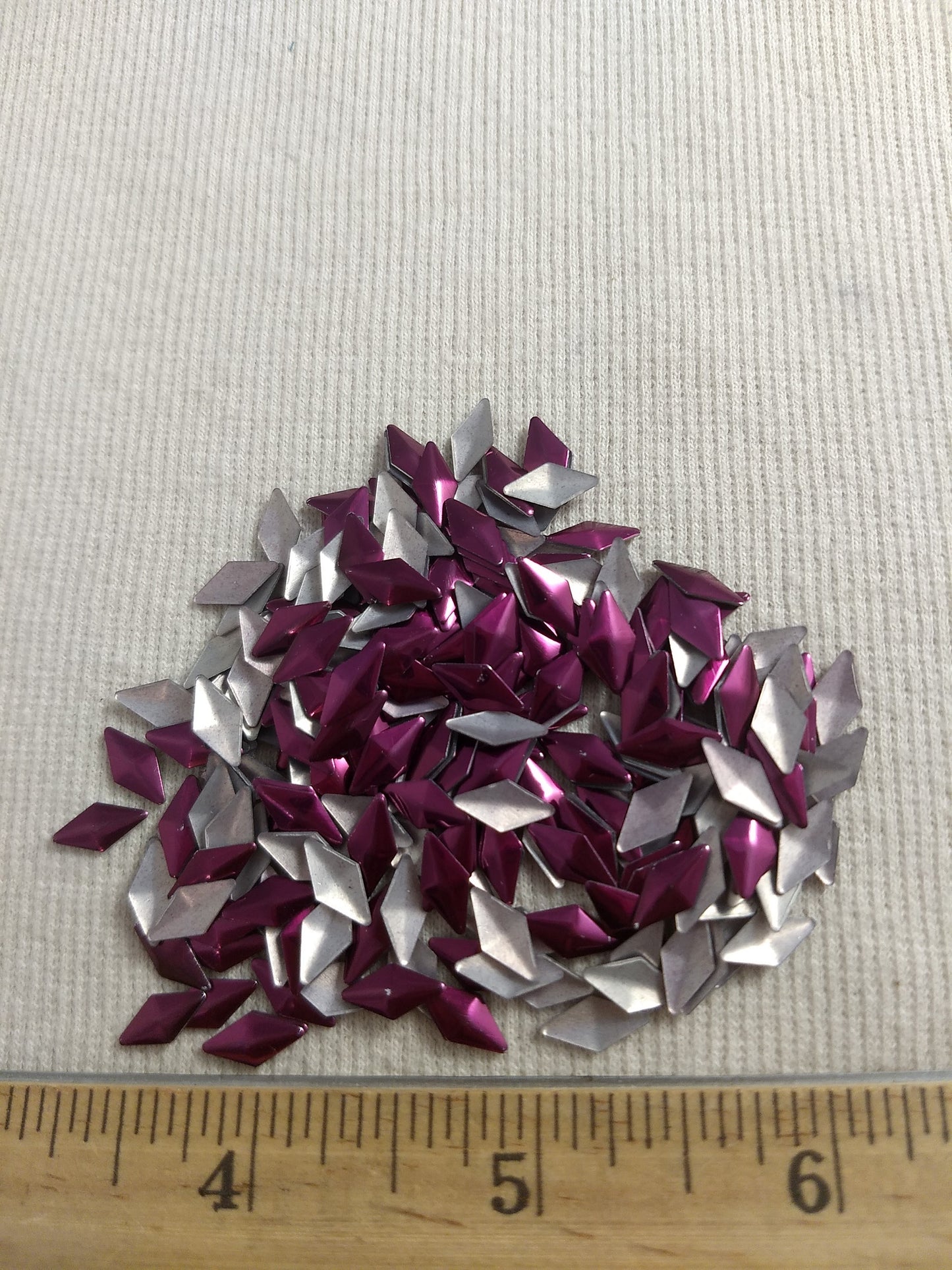 Bead #Rhinestud #Purple #Diamond #Hot-Fix #288pc
