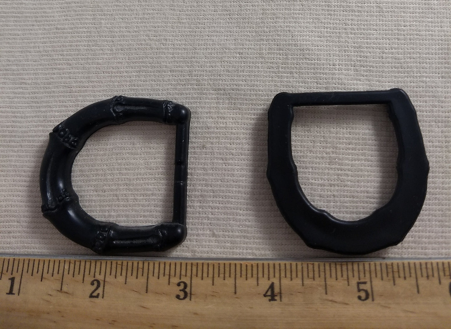 Buckle #HP201 #Black #D-Ring #Imitation #Bamboo #1pc