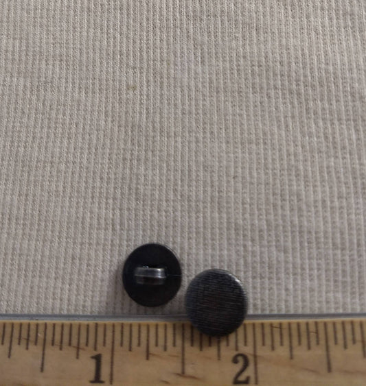 Button #S1048 #Shank #Antique-Silver #Abs #50pcs