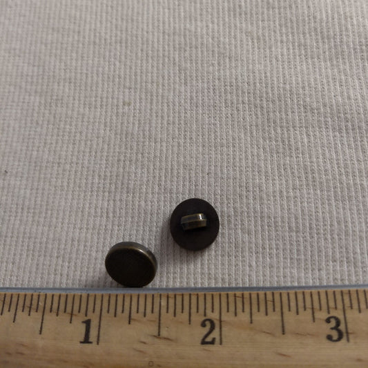 Button #S1048 #Shank #Antique-Gold #Abs #50pcs