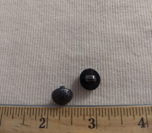 Button #S1051 #Shank #Antique-Silver #Abs #50pcs