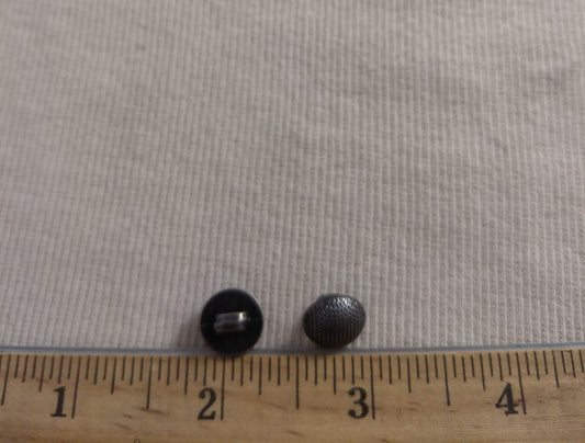Button #S1052 #Shank #Antique-Silver #Abs #50pcs