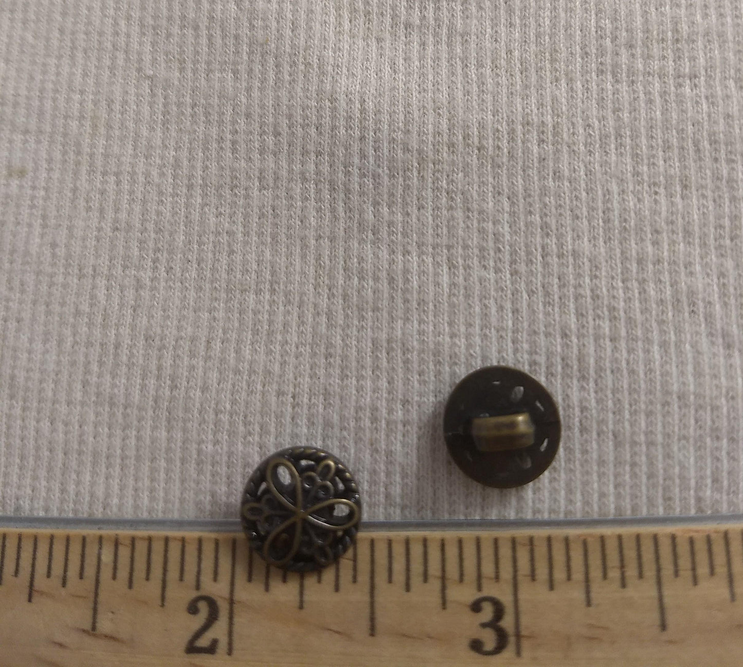Button #T1015 #Shank #Antique-Gold #Abs #50pcs #1pkt