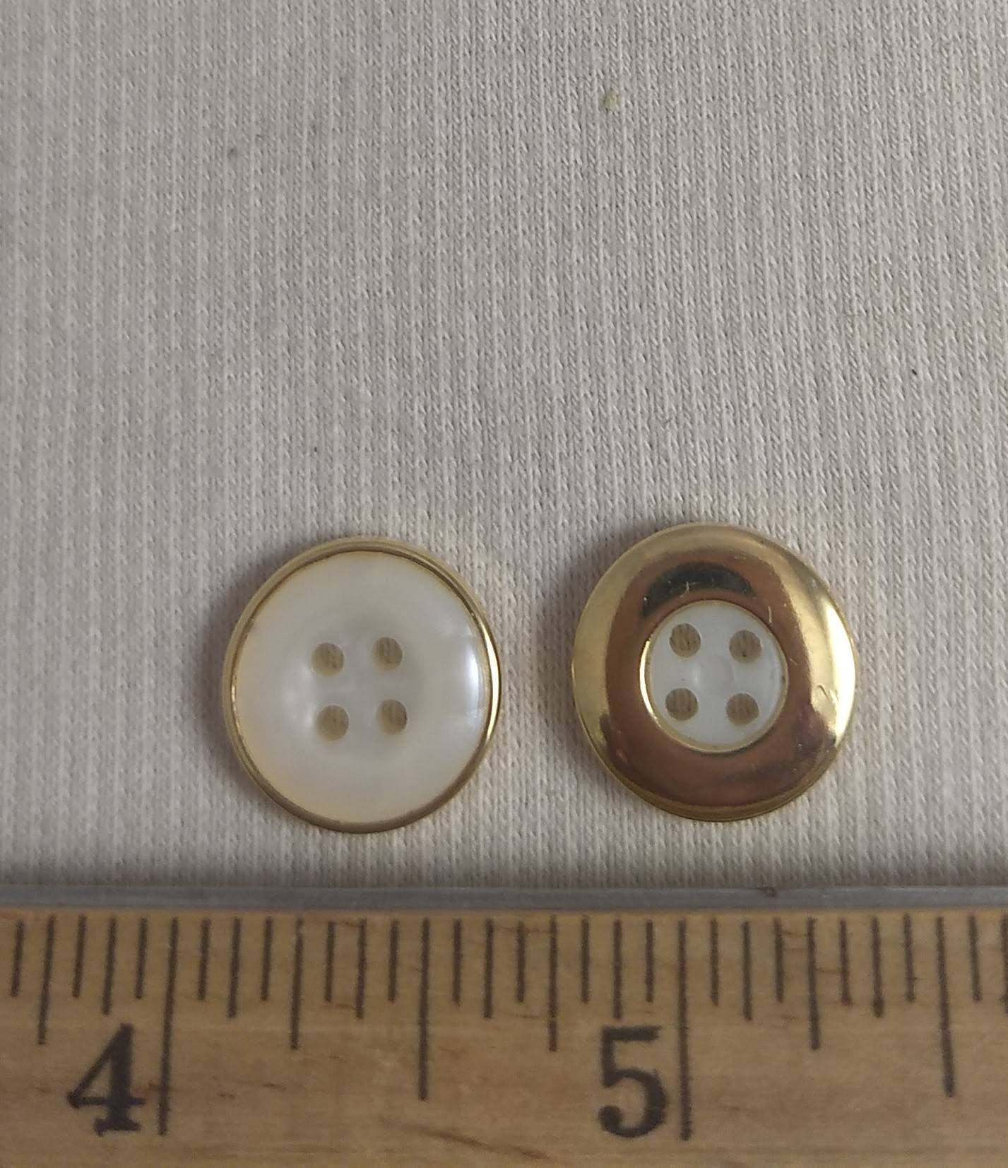 Button EP11297 #Shank #Pearl #Abs #49pc