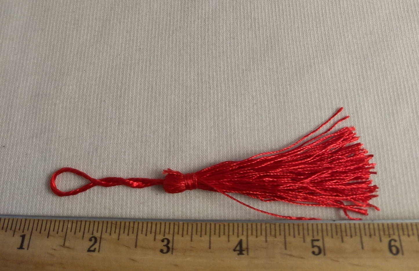 Ribbon #YWLS141205 #Red #1 #Tassel #10pc