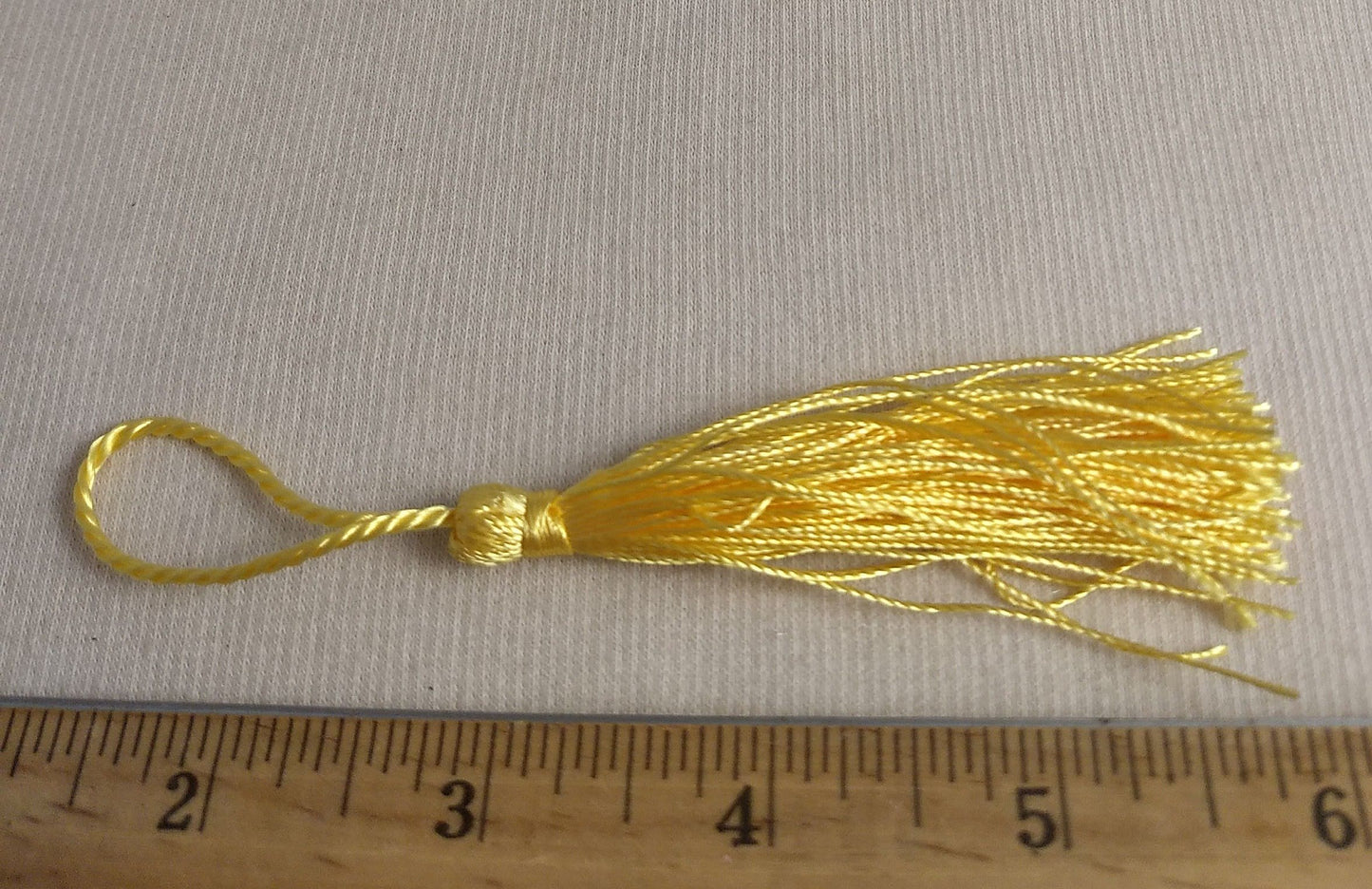 Ribbon #YWLS141205 #Yellow #1 #Tassel #10pc
