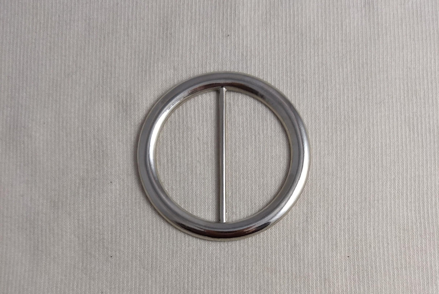 Buckle #NH811 #Silver #Belt #Center-Bar #Abs #1pc