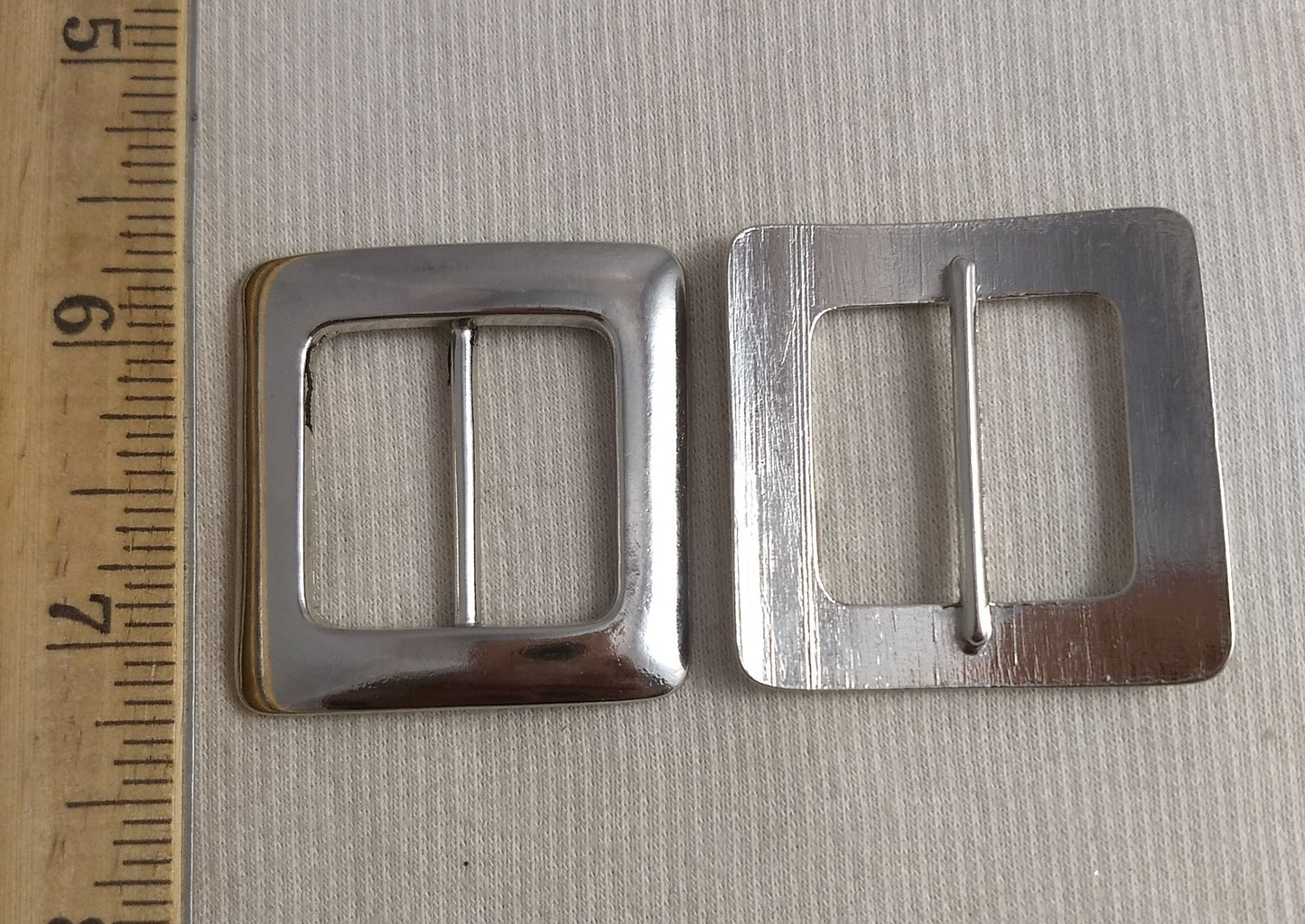 Buckle #010225 #Silver #Belt #Center-Bar #Connector #Meta#1pc
