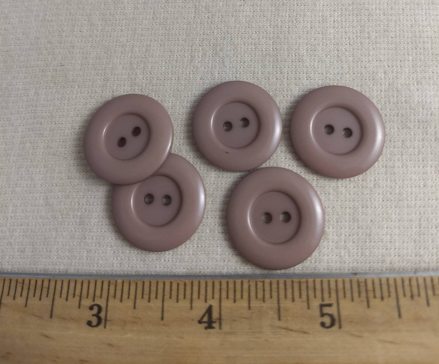 Button #P-Quarter #2 Hole #Basic #Polyester #10pc