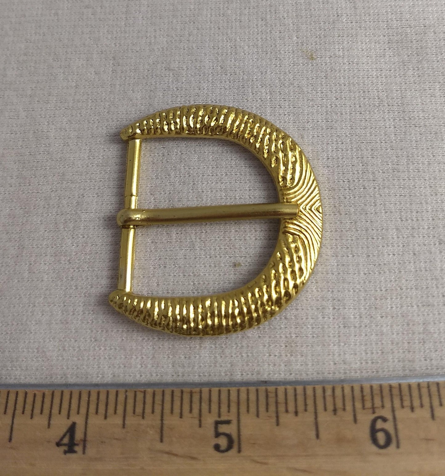 Buckle #011425 #Gold #Prong #Metal #1pc