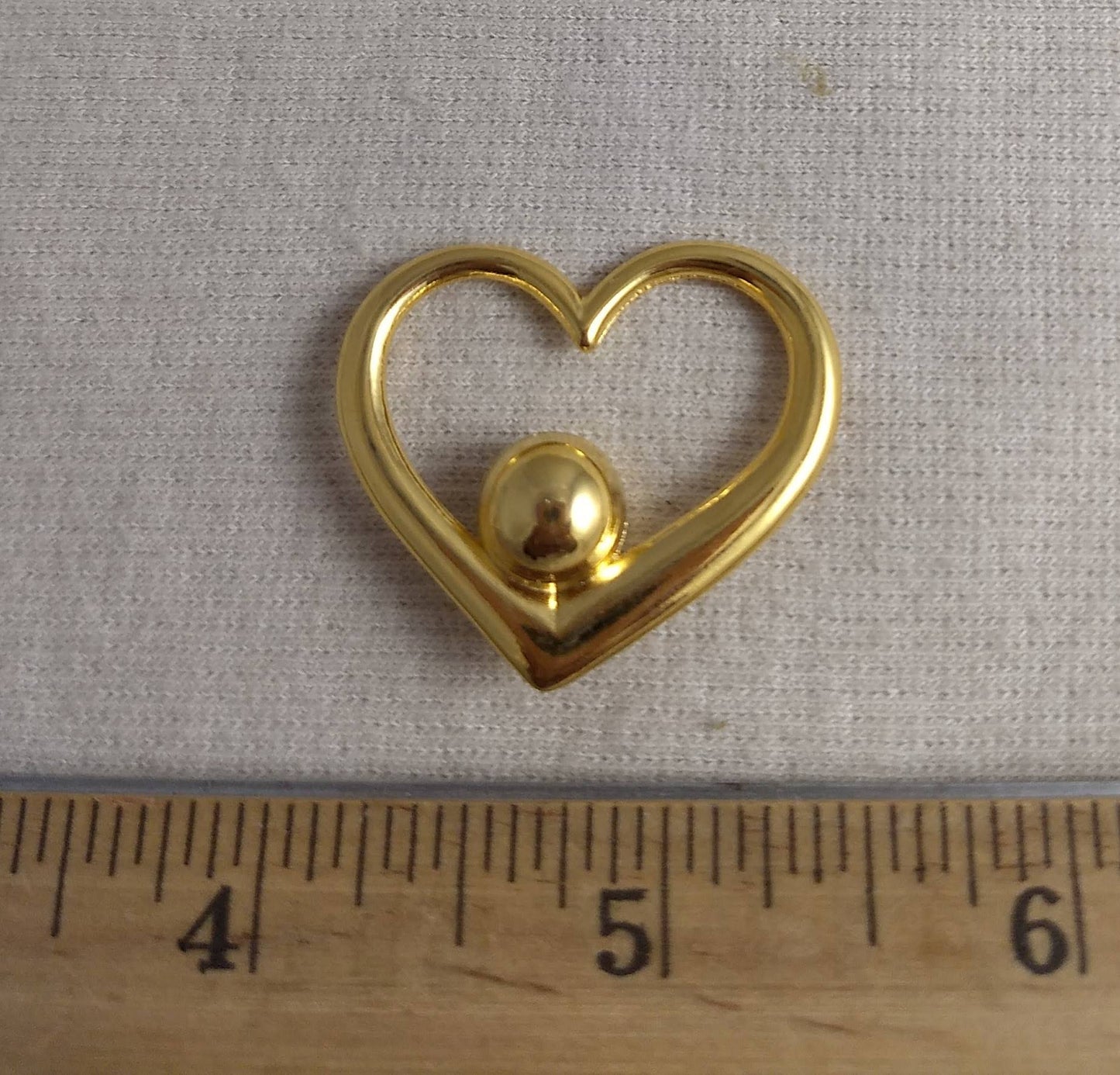 Pendant #Open-Heart #Gold #Ball #Bracelet #Necklace #Metal #1pc