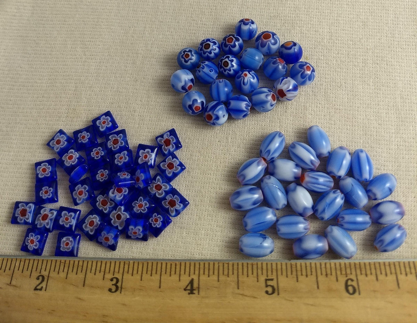 Beads #PKM173136 #2Hole #Blue #Mixed #Bracelet #70pc