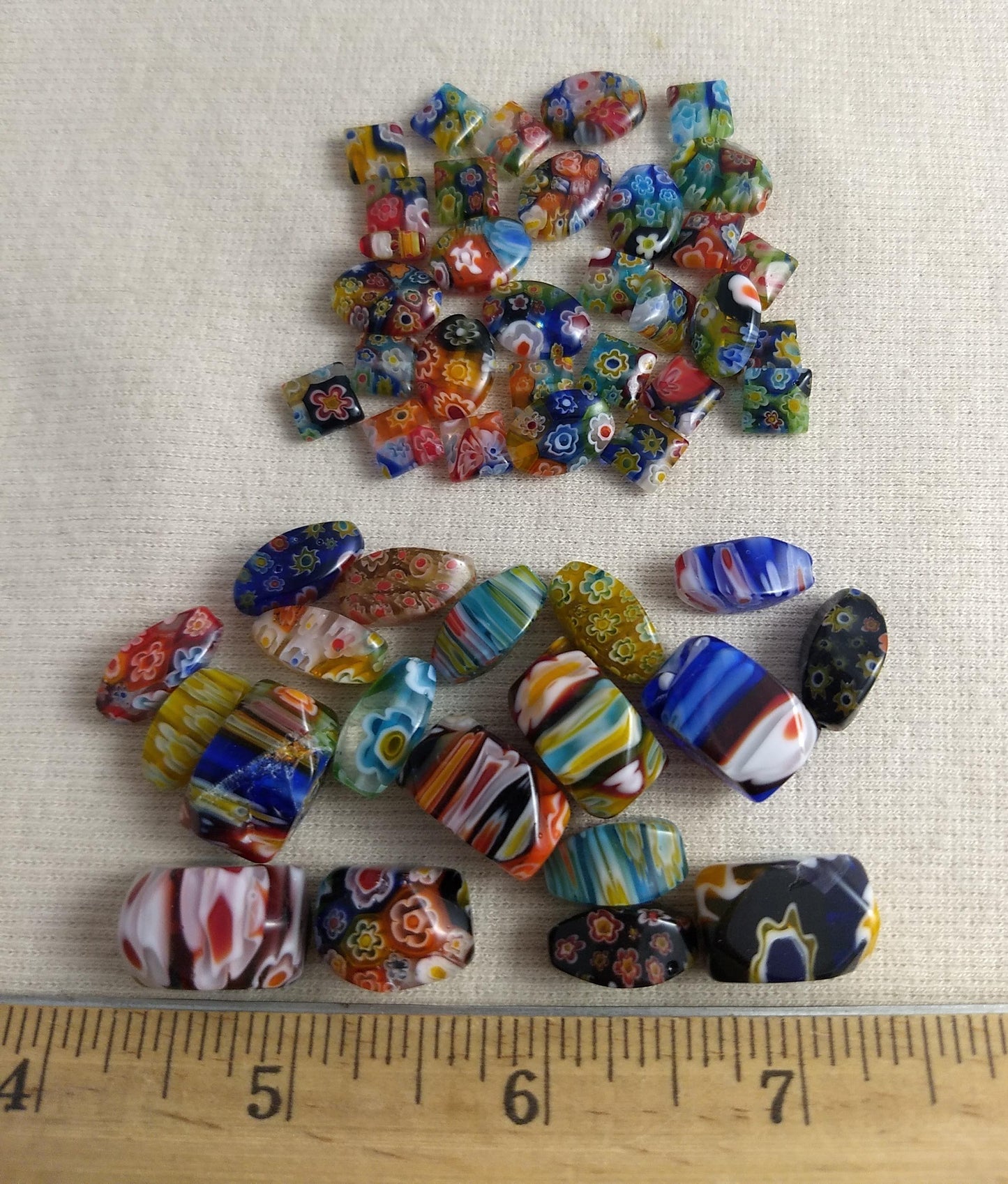 Beads #PKM1542 #2-Hole #Multi #Mixed #Bracelet #50pc