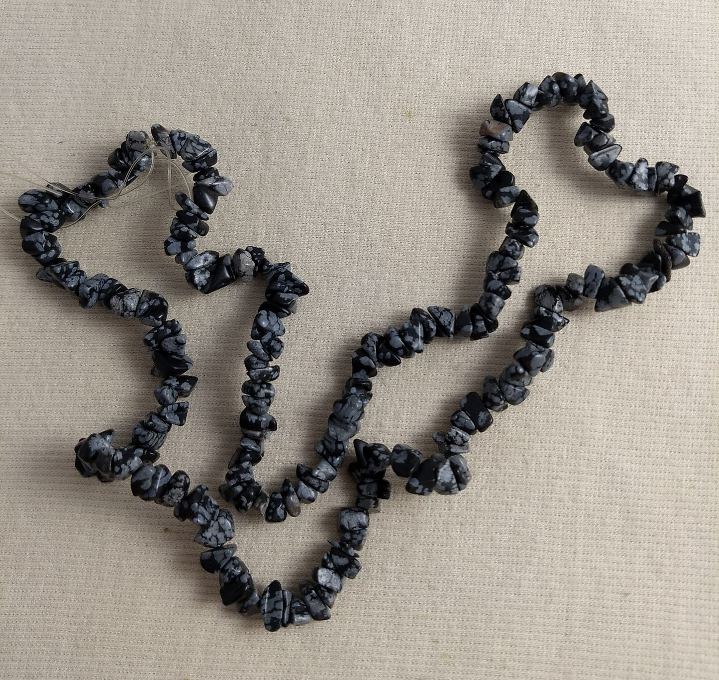 Bead #Chip #Black #2-Hole #Chain #Abs #1pc