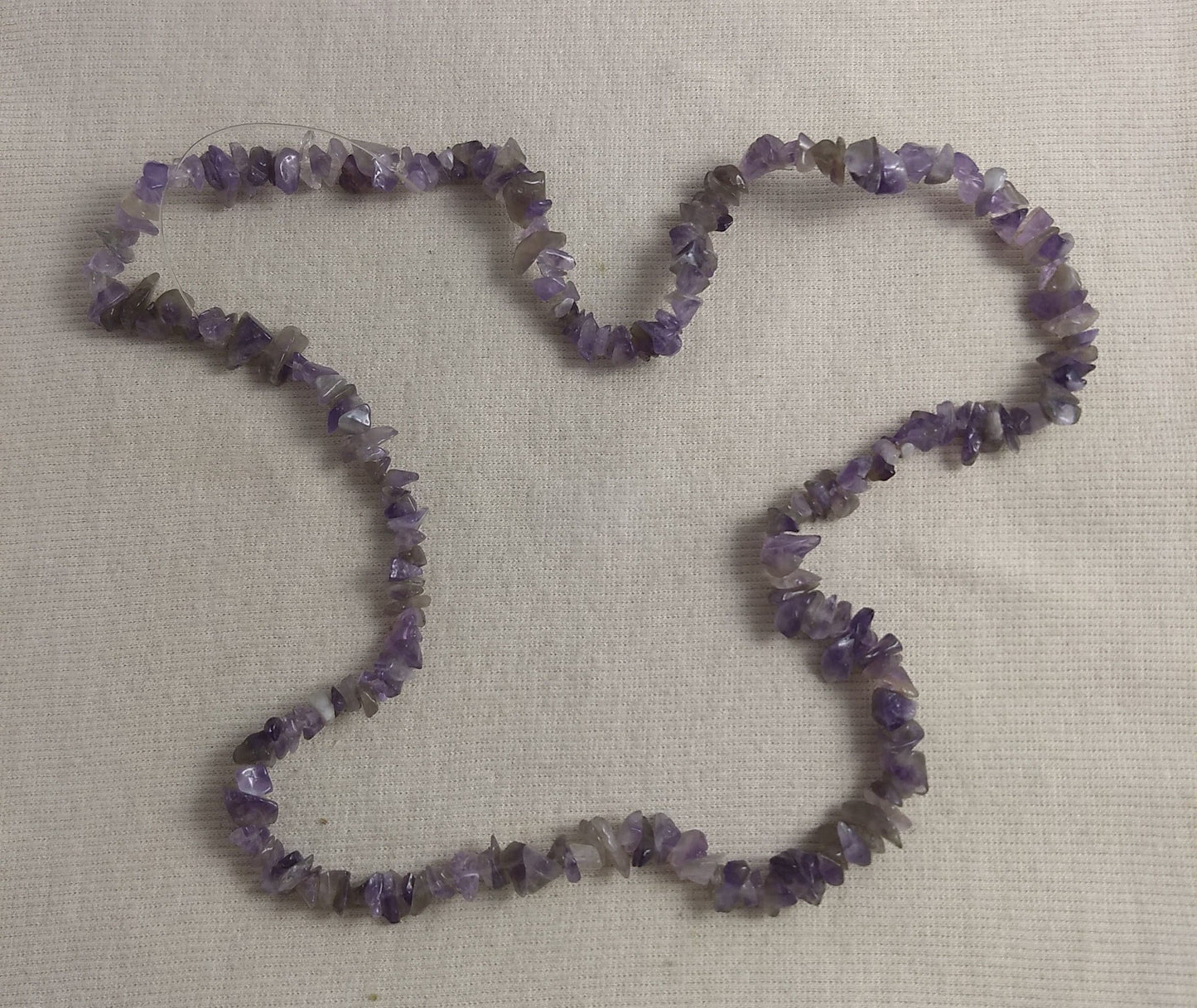 Bead #Chip #Purple #2-Hole #Necklace #1 Strand #Abs #1pc