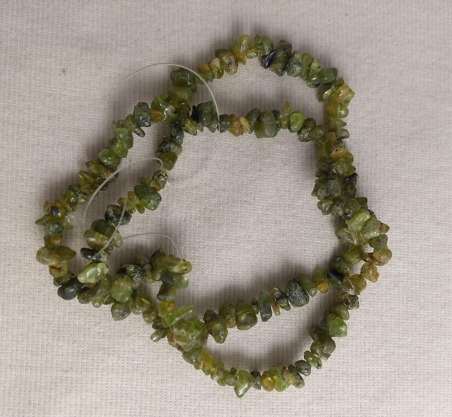 Bead #Chip #Camouflage #Green #2-Hole #Necklace #1 Strand #Abs #1pc