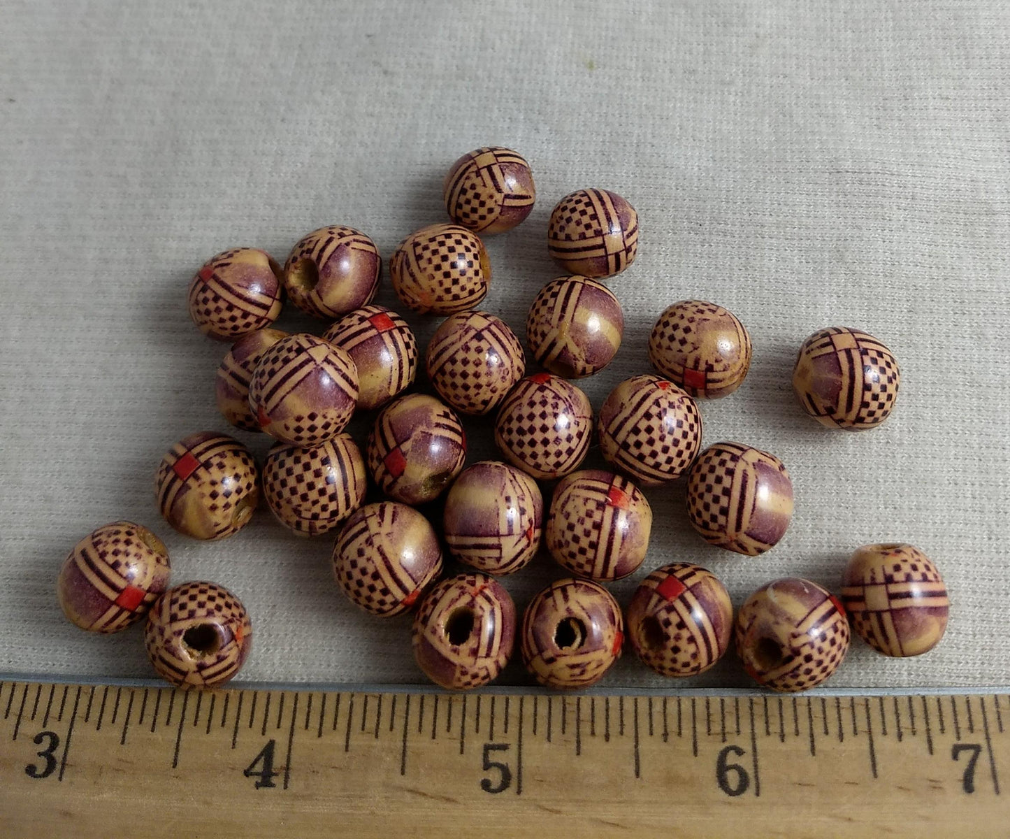Beads #Fash02 #C11 #2-Hole #Brown #Necklace #20pc