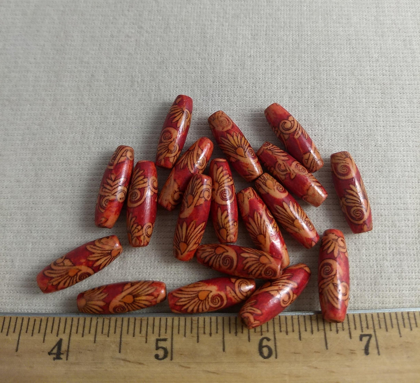 Bead #Fash06 #C94 #2-Hole #Brown #Bracelet #20pc