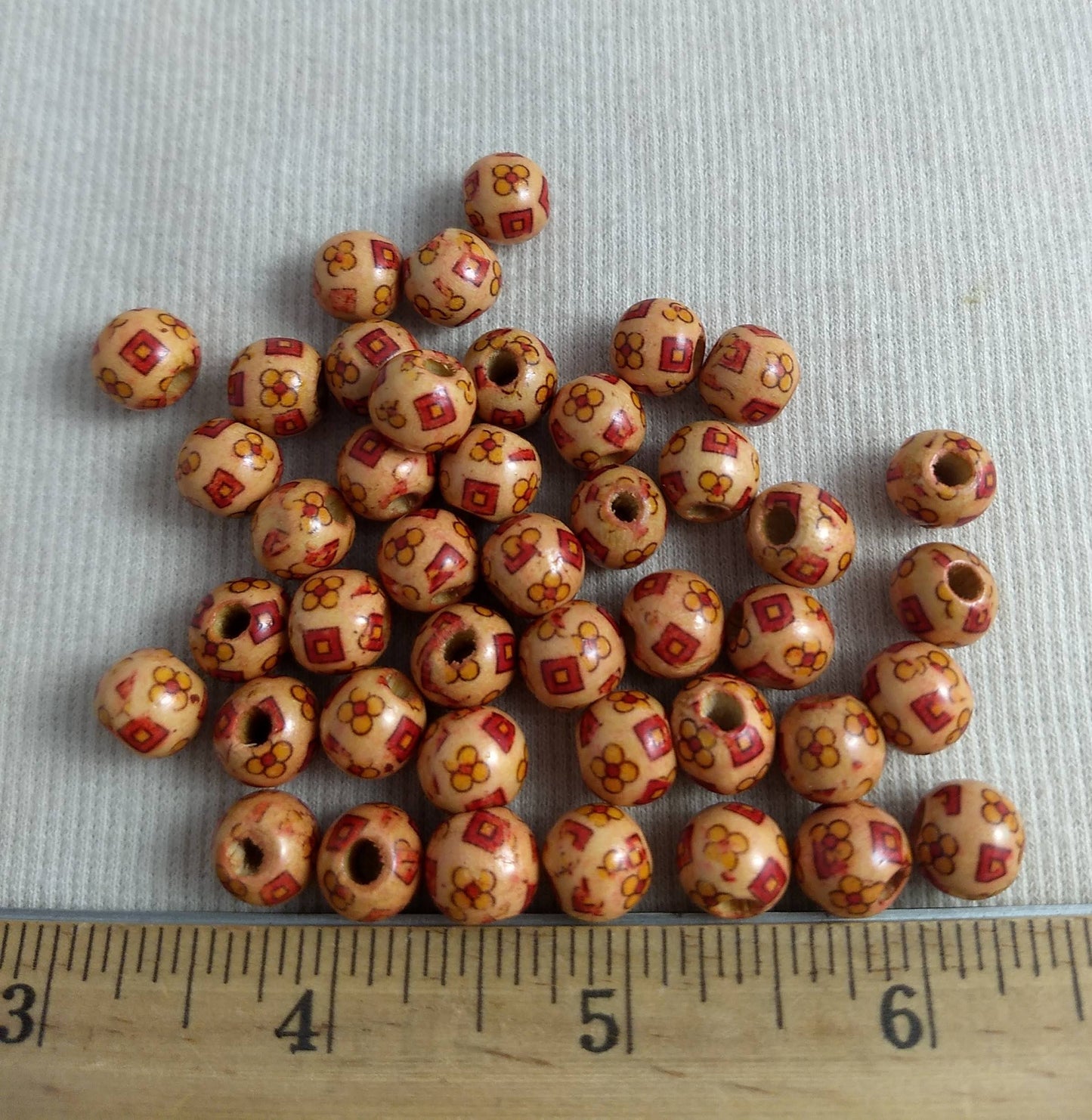 Bead #C116 #2-Hole #Brown #Round #Bracelet #100pc