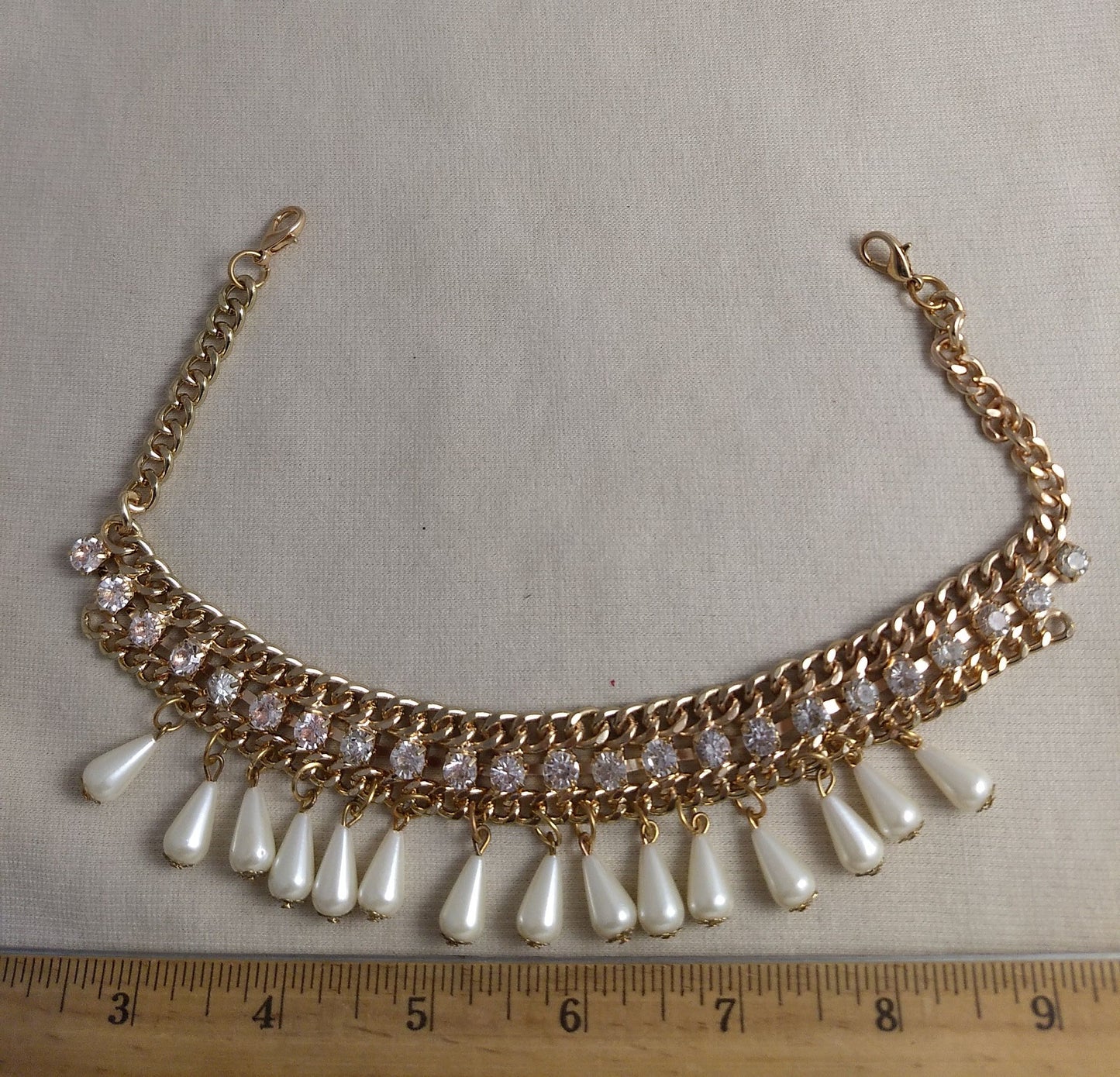 Bead #Fash38 #Pearl #Gold #Chain #Lobster-Claw #1pcs