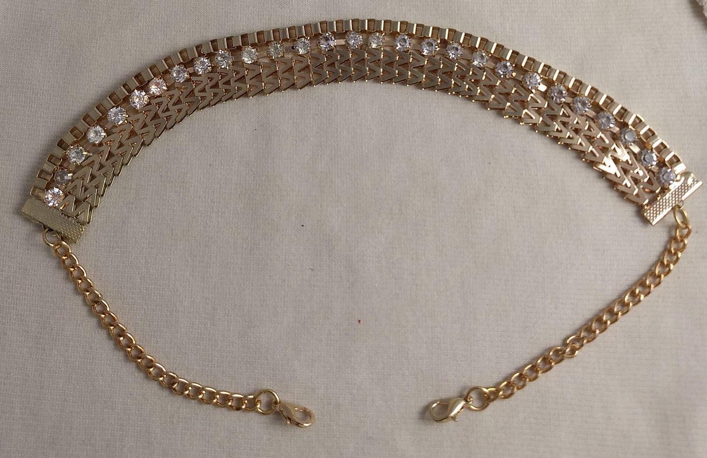 Belt #Fash42 #Gold #Acrylic-Stone #Lobster-Claw #Belt #1pcs