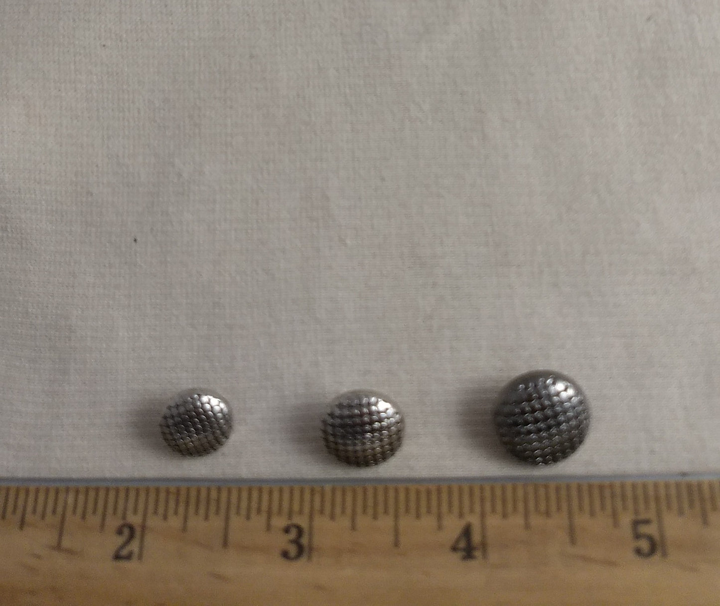 Button #8439 #Shank #Antique-Silver #20pc-each-size #60pc