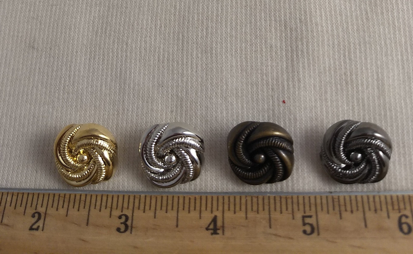 Button #Y1040 #Shank #Gold #Silver #10pc-each-color #40pc