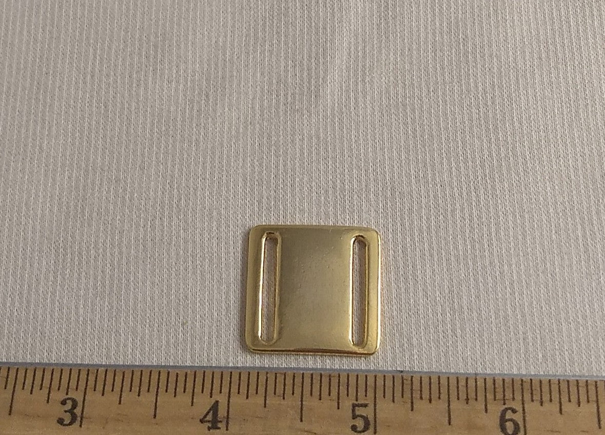Buckle #CY3797 #Gold #Slider #Connector #Metal #2pc