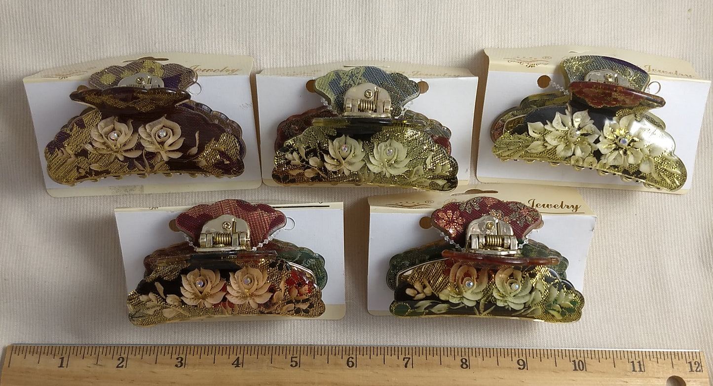 Hair-Comb #YWBG1103291 #Floral #Bead #Accessory #1pc