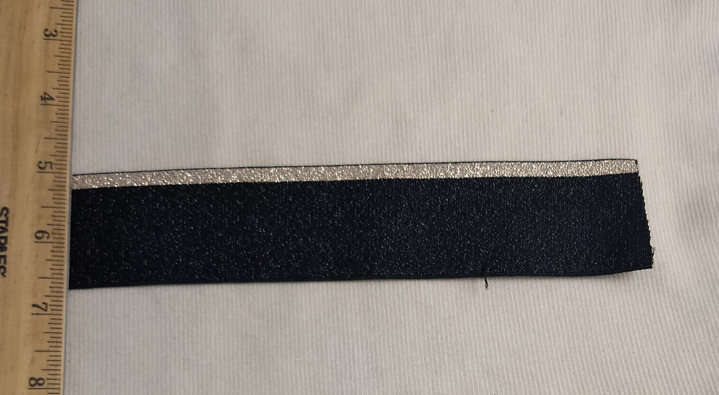 Elastic #1257 #Brown #Glitter #Nylon #3yd