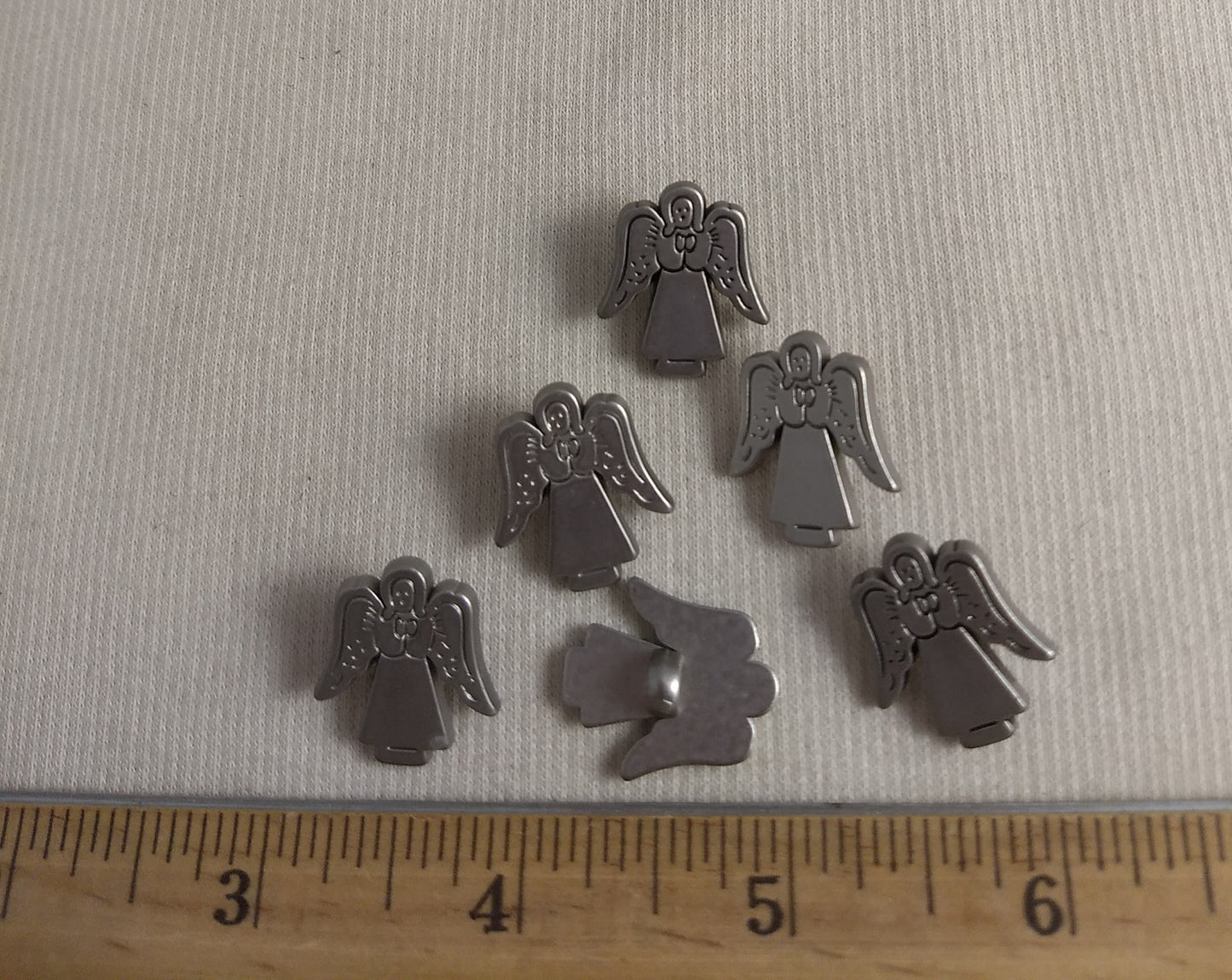 Button #Y5811 #Shank #Silver #Angel #Abs #54pc