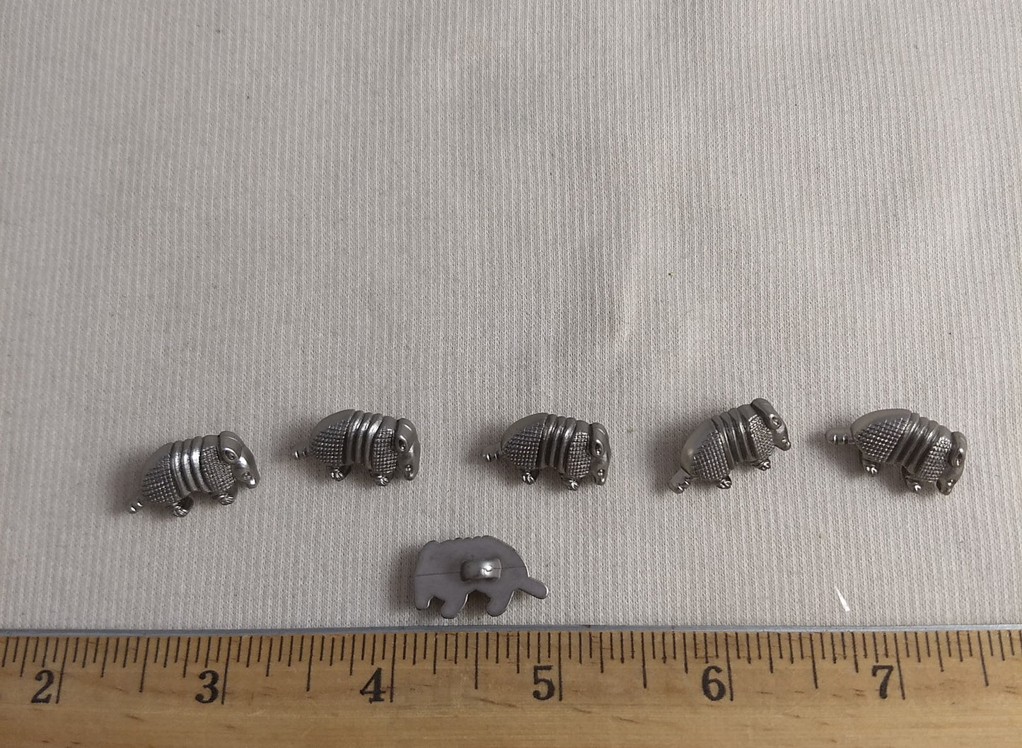 Button #Y5820 #Shank #Silver #Animal #Abs #24pc