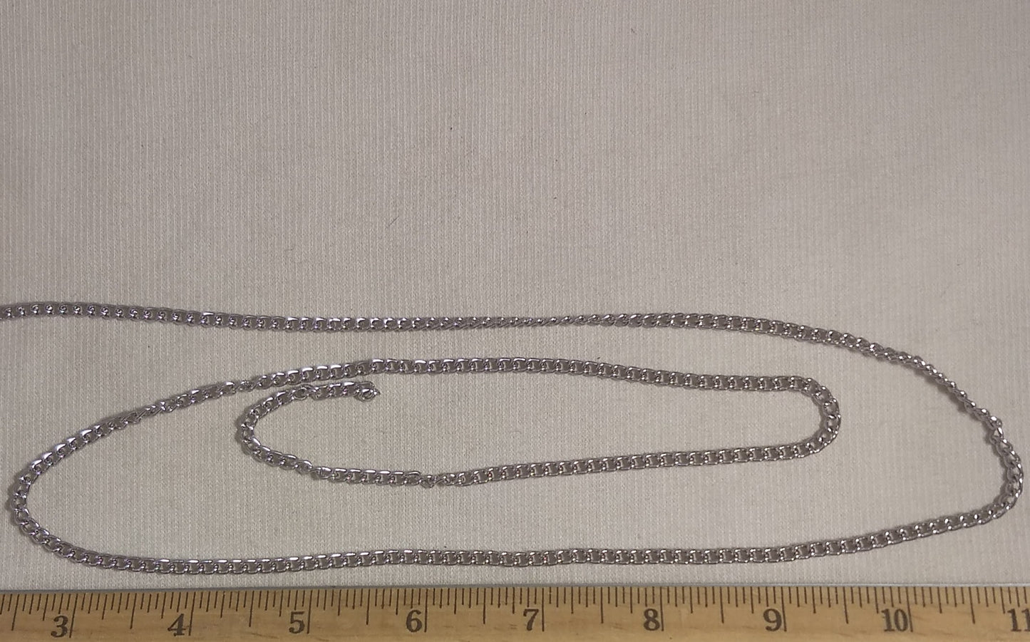 Chain #0318 #Silver #Aluminum #1yd