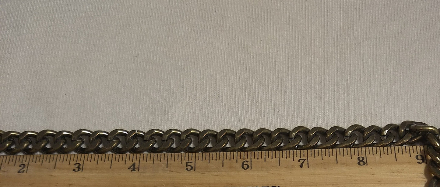 Chain #Y1110 #Antique-Brass #Solid #Solid #Links #1yd