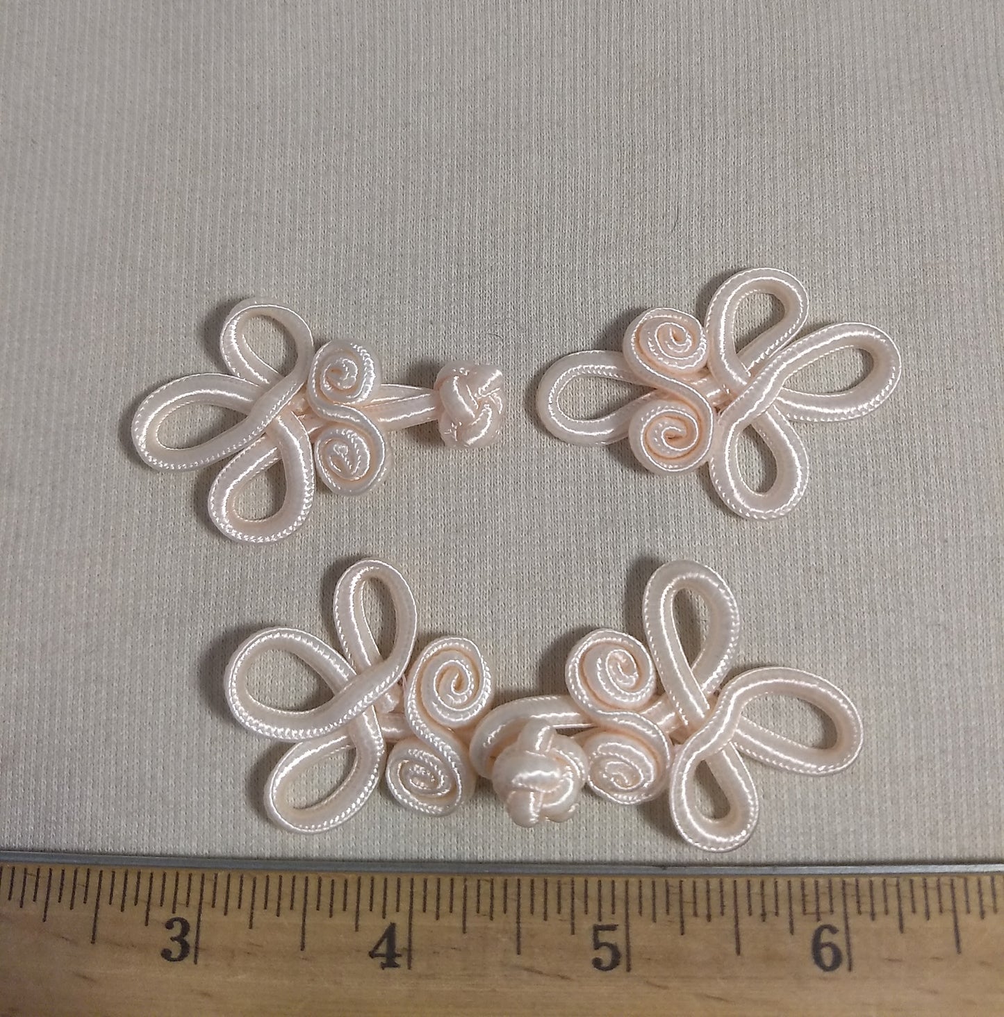 Button #Frog-0410 #Peach #Toggle #Nylon #1set #10pcs