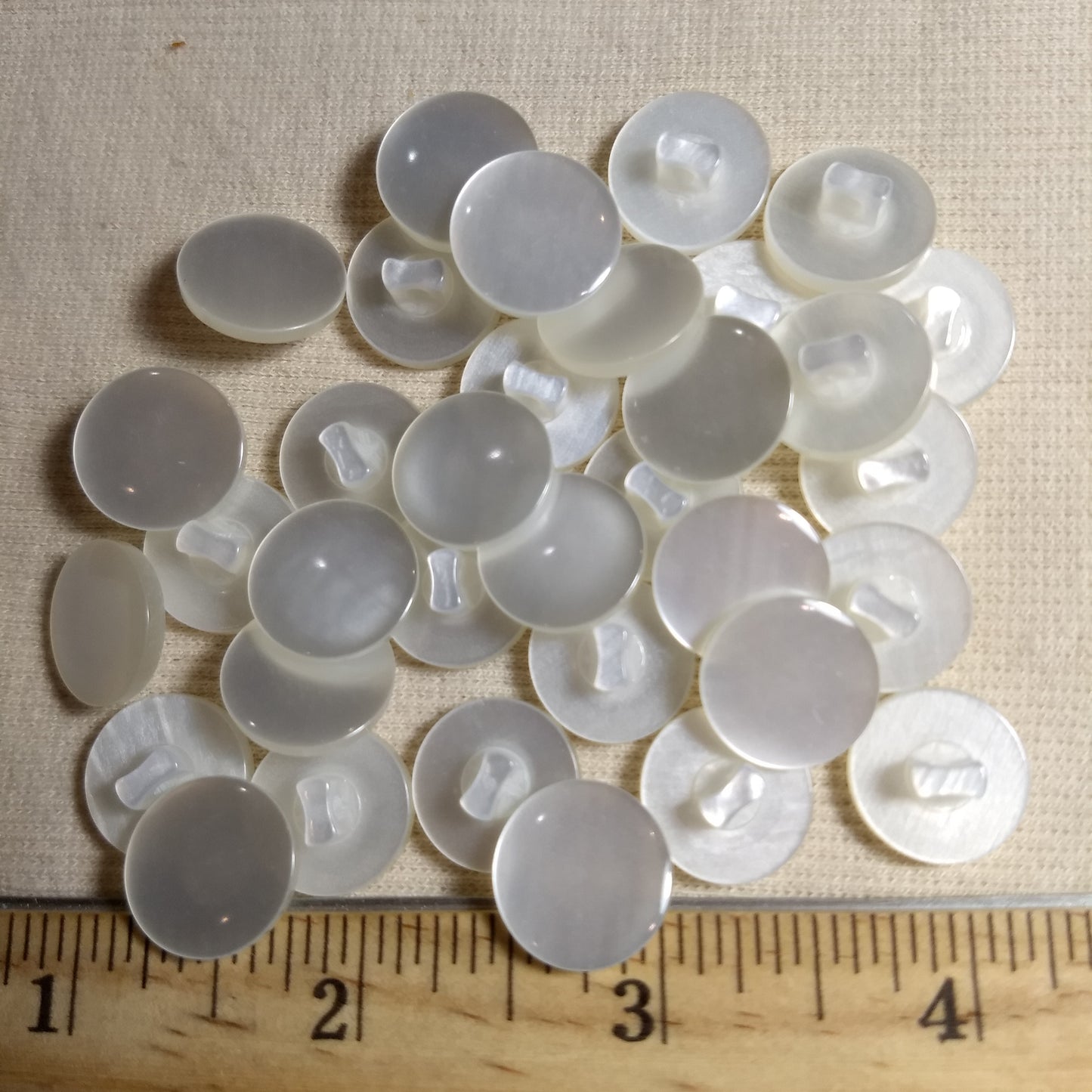 Button #Basic #Cameo #Shank #Pearl #Polyester #10pc