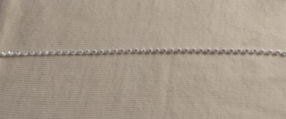 Trimming #LSS88 #White #Acrylic #1yd