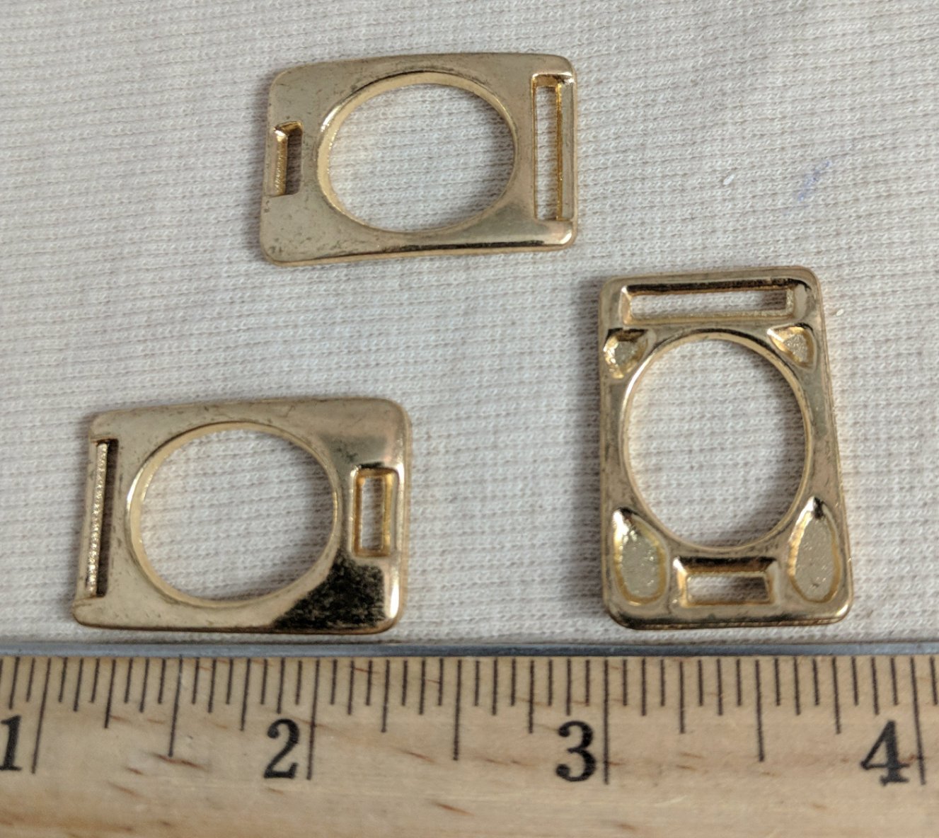 Buckle #1374 #Gold #Metal #10pc