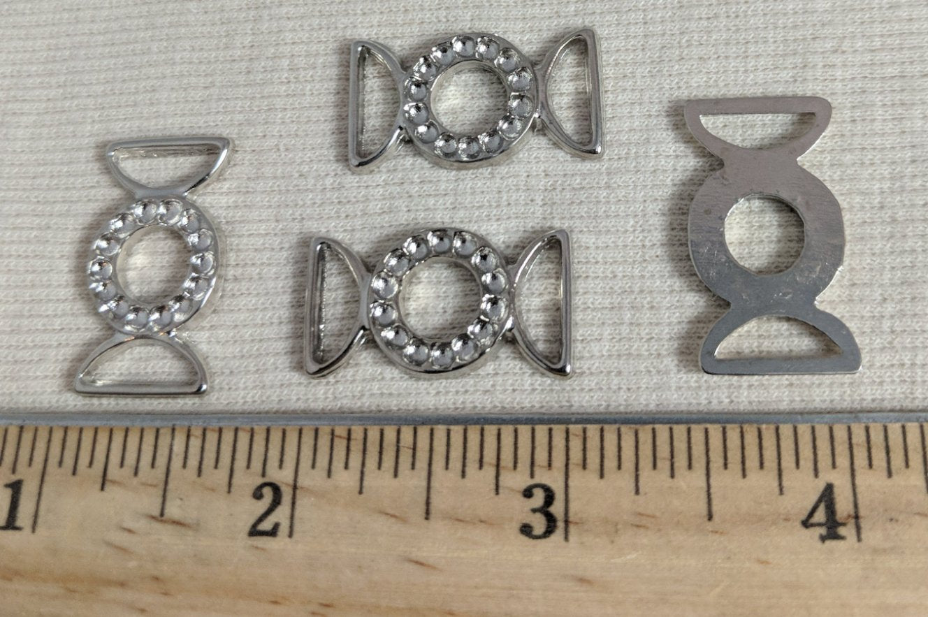 Buckle #PS333 #Silver #Imitation #Stone #Metal #10pc