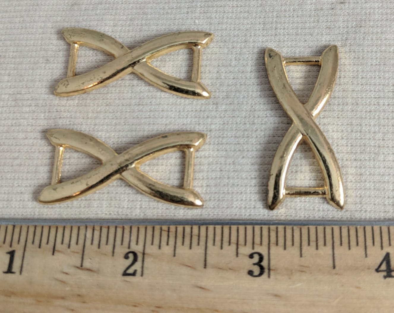 Buckle #FJ2804 #Gold #Metal #10pc