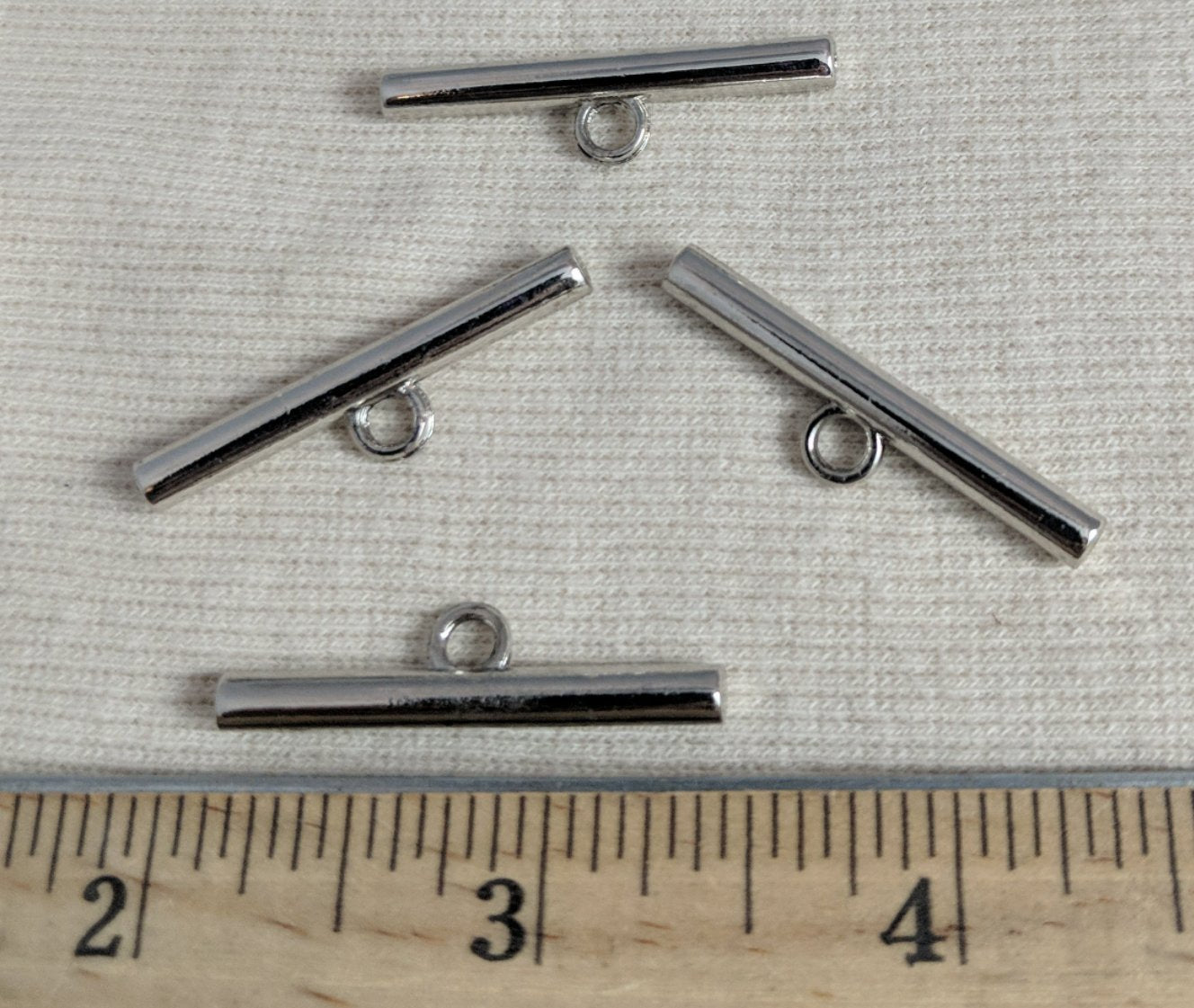 Hooks #CW2820 #Silver #T-Bar #Metal #10pc