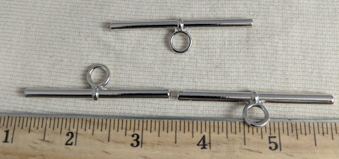Hook #CY1008-L #Silver#T-Bar #Metal #10pc