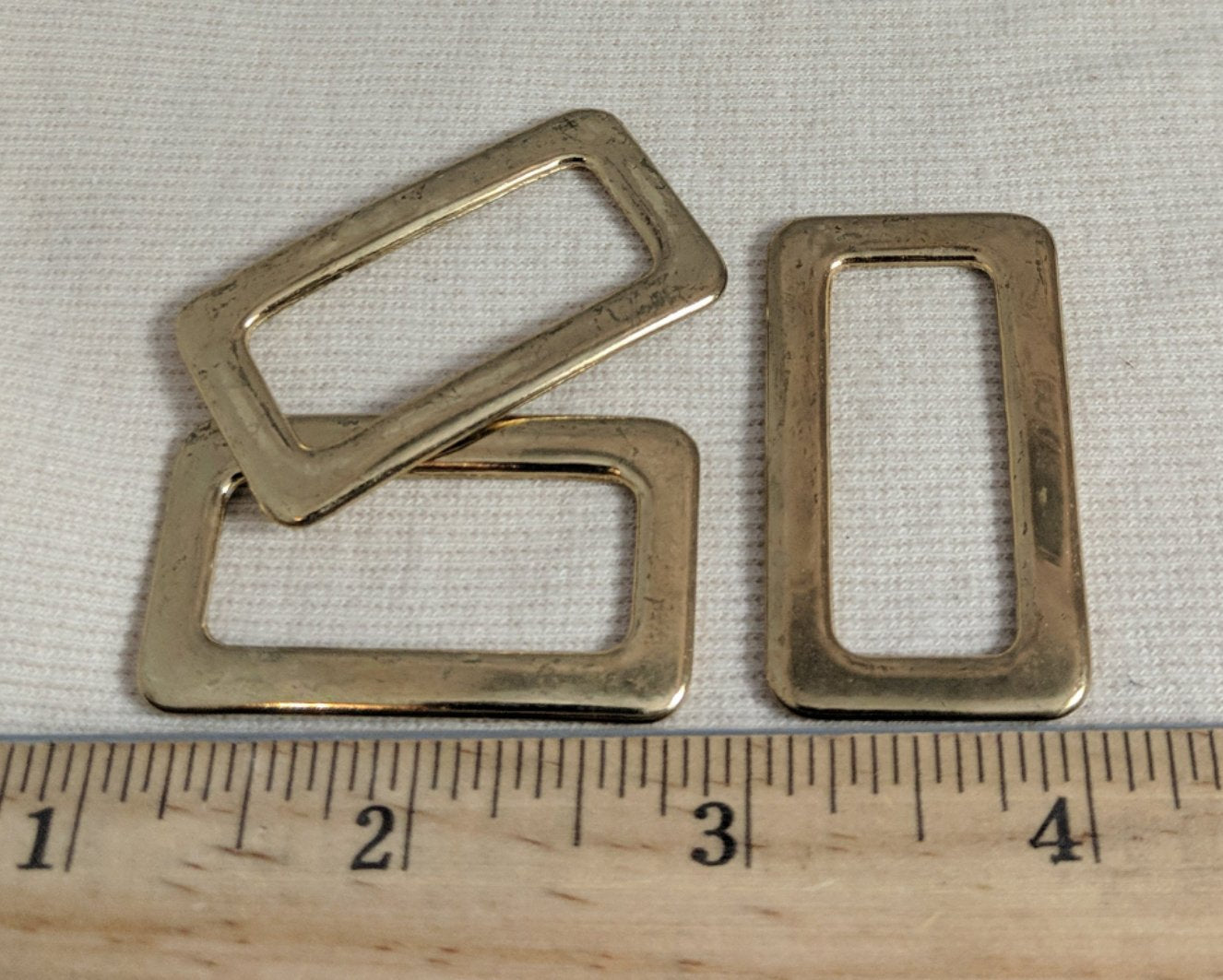 Buckle #1377 #Gold #Metal #2pc