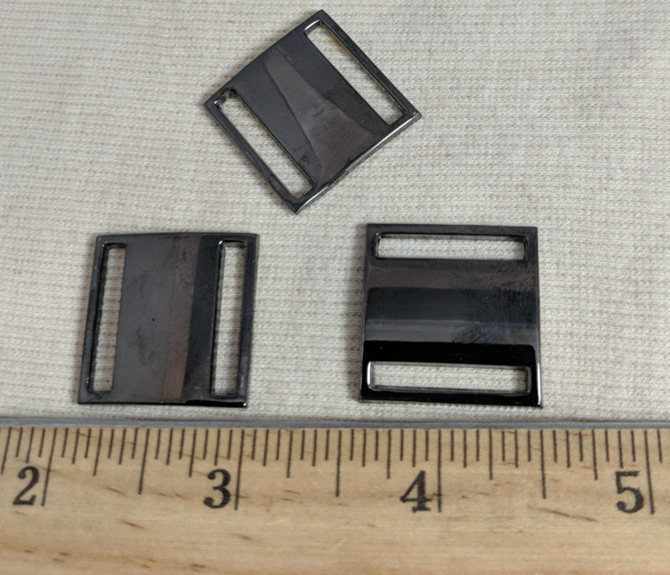 Buckle #2638 #Antique-Silver #Slider #Metal #1pc