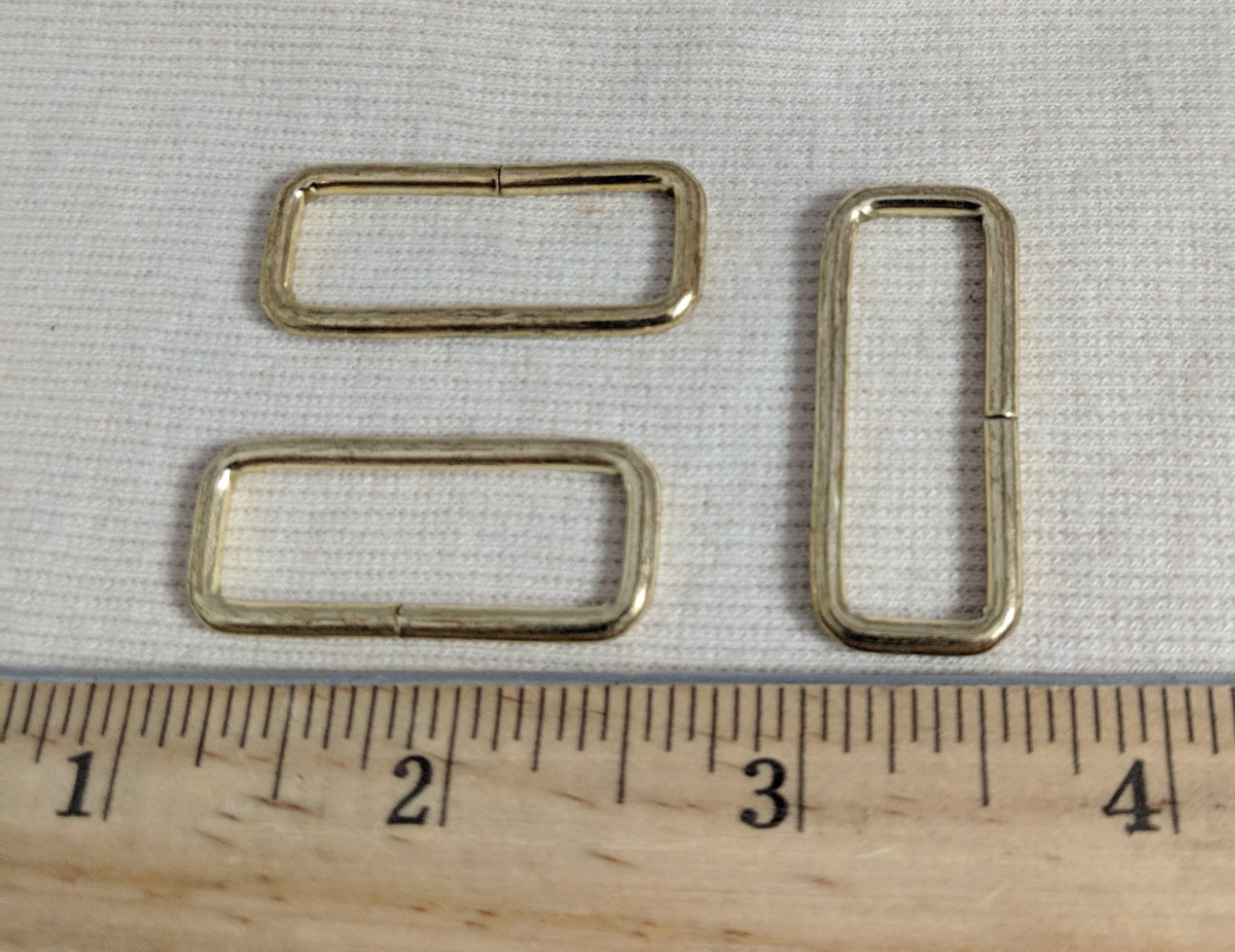 Buckle #1380 #Gold #Metal #Opening #Slider Metal #10pc