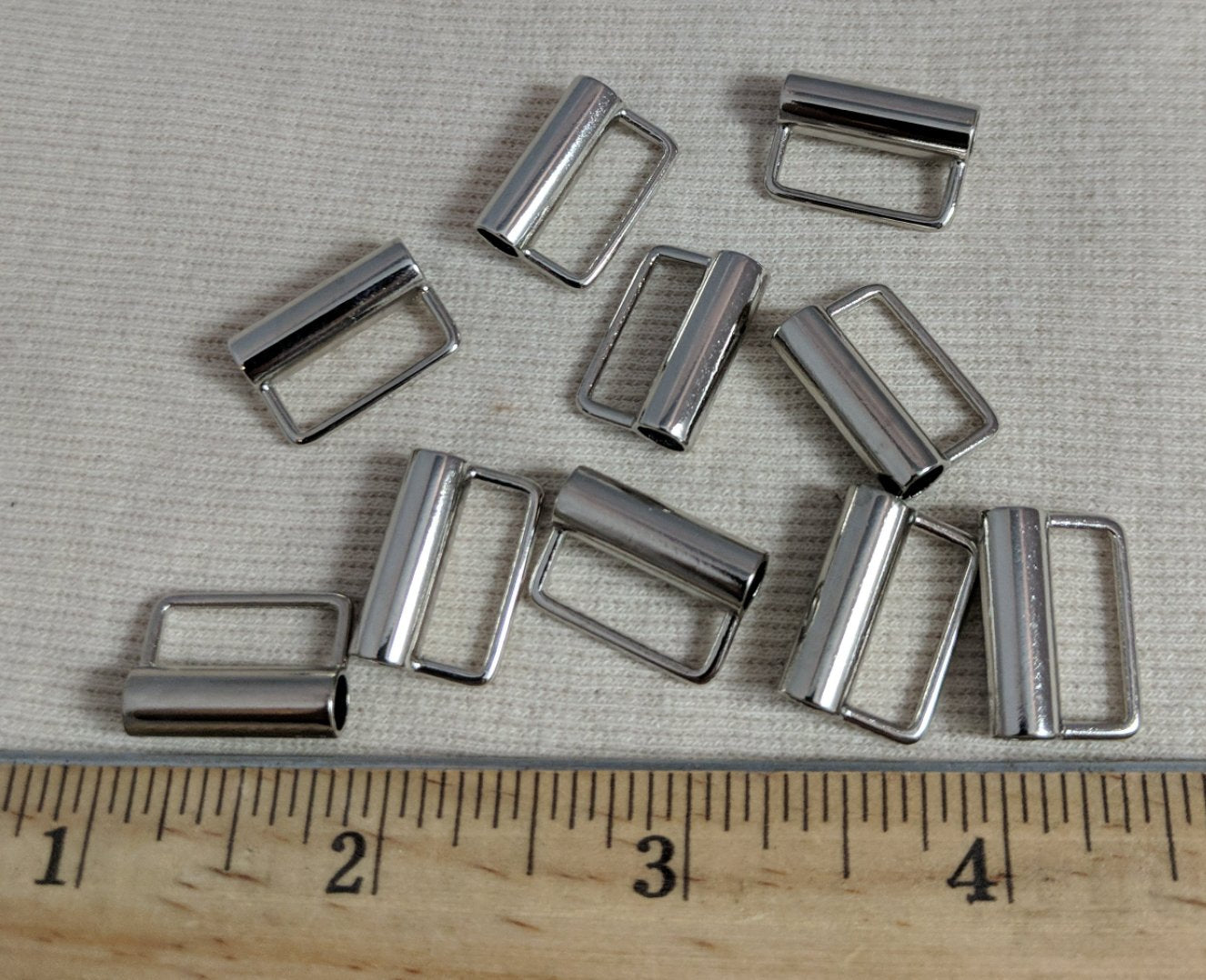 Buckle #CW10186 #Silver #Connector #Metal #10pc