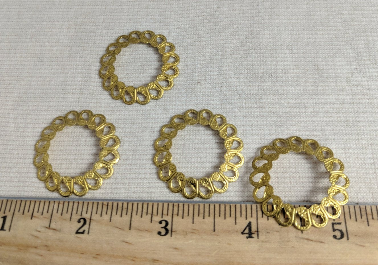 Ring #1385 #Gold #Napkin-Holder #Personalized-Place-Cards #10pc