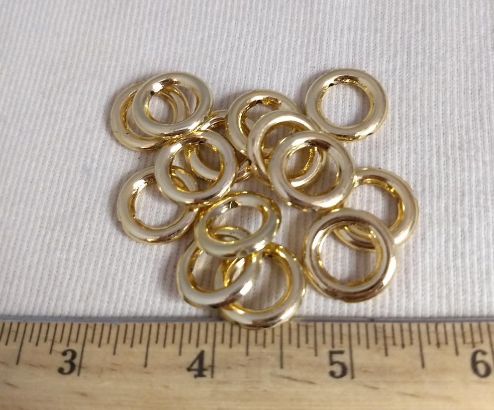 Ring #1452 #Gold #Round #Abs #10pc