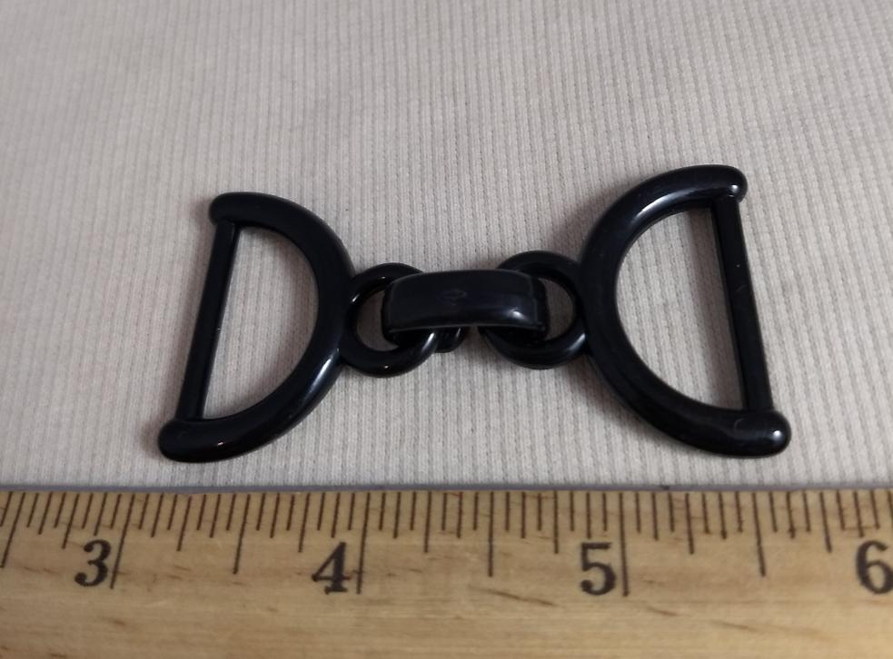 Buckle #1470 #Black #D-Ring #Connector #Abs #10PC