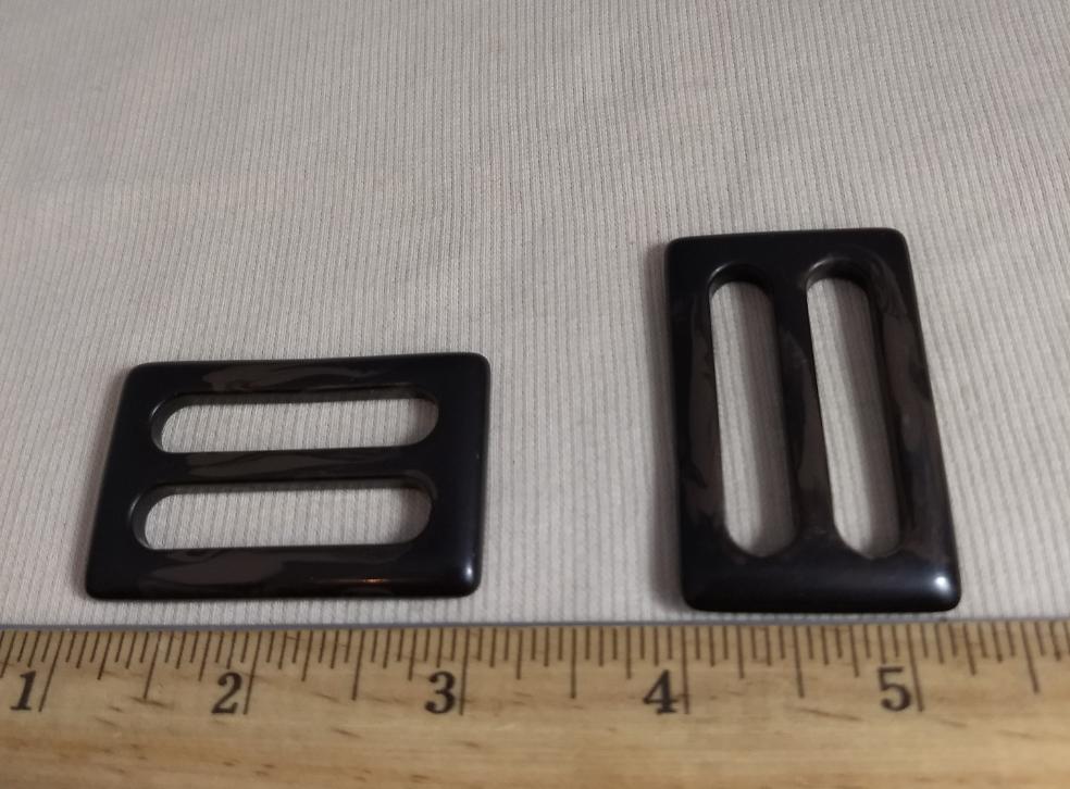 Buckle #14687 #Brown #Center-Bar #Nylon #1pc